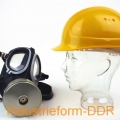 Arbeitsschutzhelm/Atemmaske